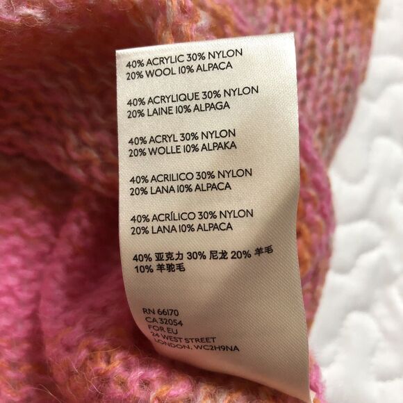 NWT Free People Candy Stripe Tunic Sweater Pullover Sm Flowers Combo OB1043829 - Picture 4 of 9